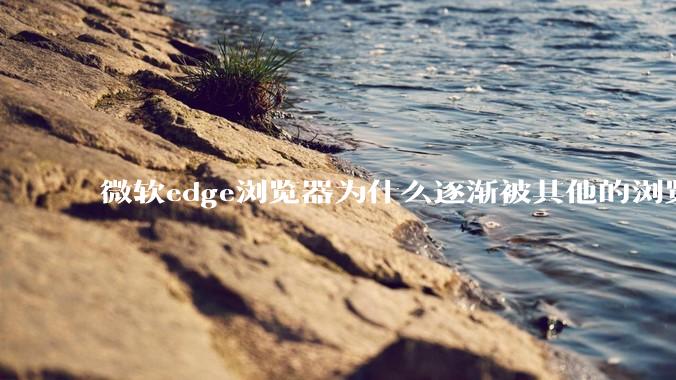 微软edge浏览器为什么逐渐被其他的浏览器代替？